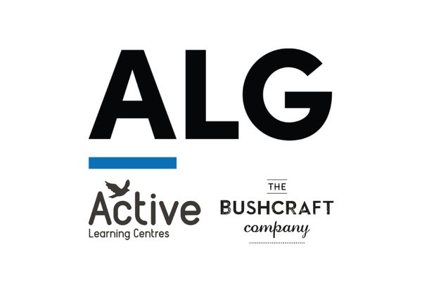 Active Learning Group Logo Including: Active Learning Centres and The Bushcraft Company