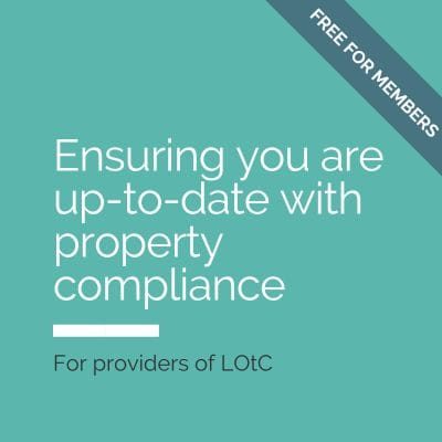 Ensuring you are up to date with property compliance.