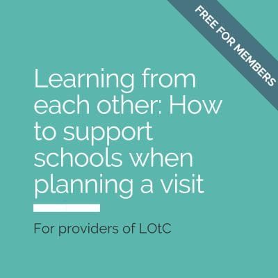 Learning from each other: How to support schools when planning a visit